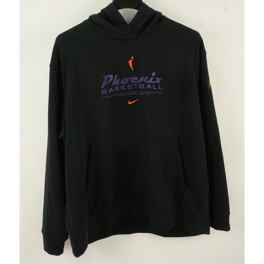 Nike Phoenix Mercury Hoodie Sweatshirt Mens 2XL Black Dri-Fit WNBA Warm Up 1/144
